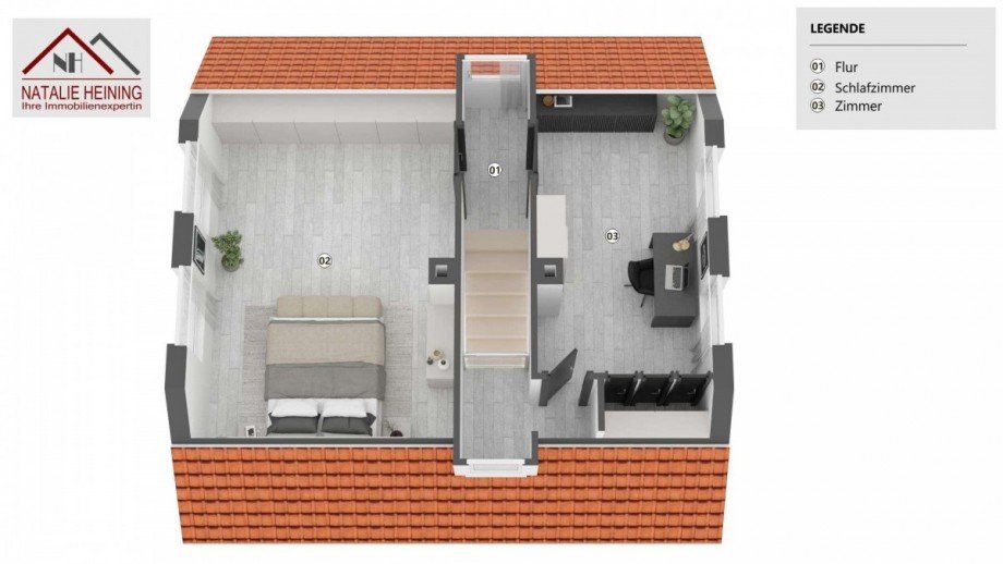 Dachgeschoss Einfamilienhaus Marktredwitz