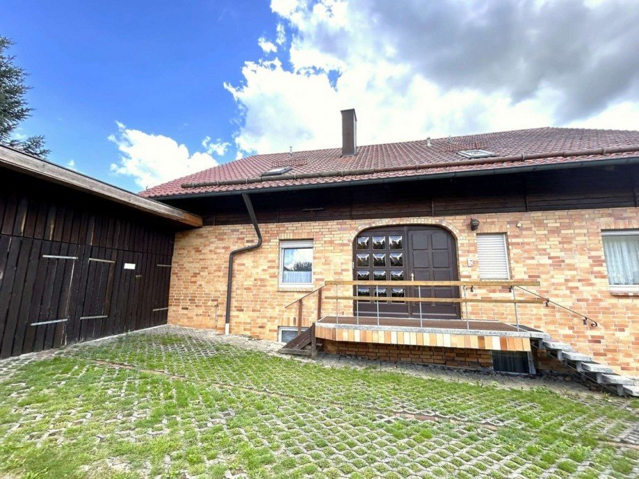 Au�enansicht Nord Zweifamilienhaus Flo�