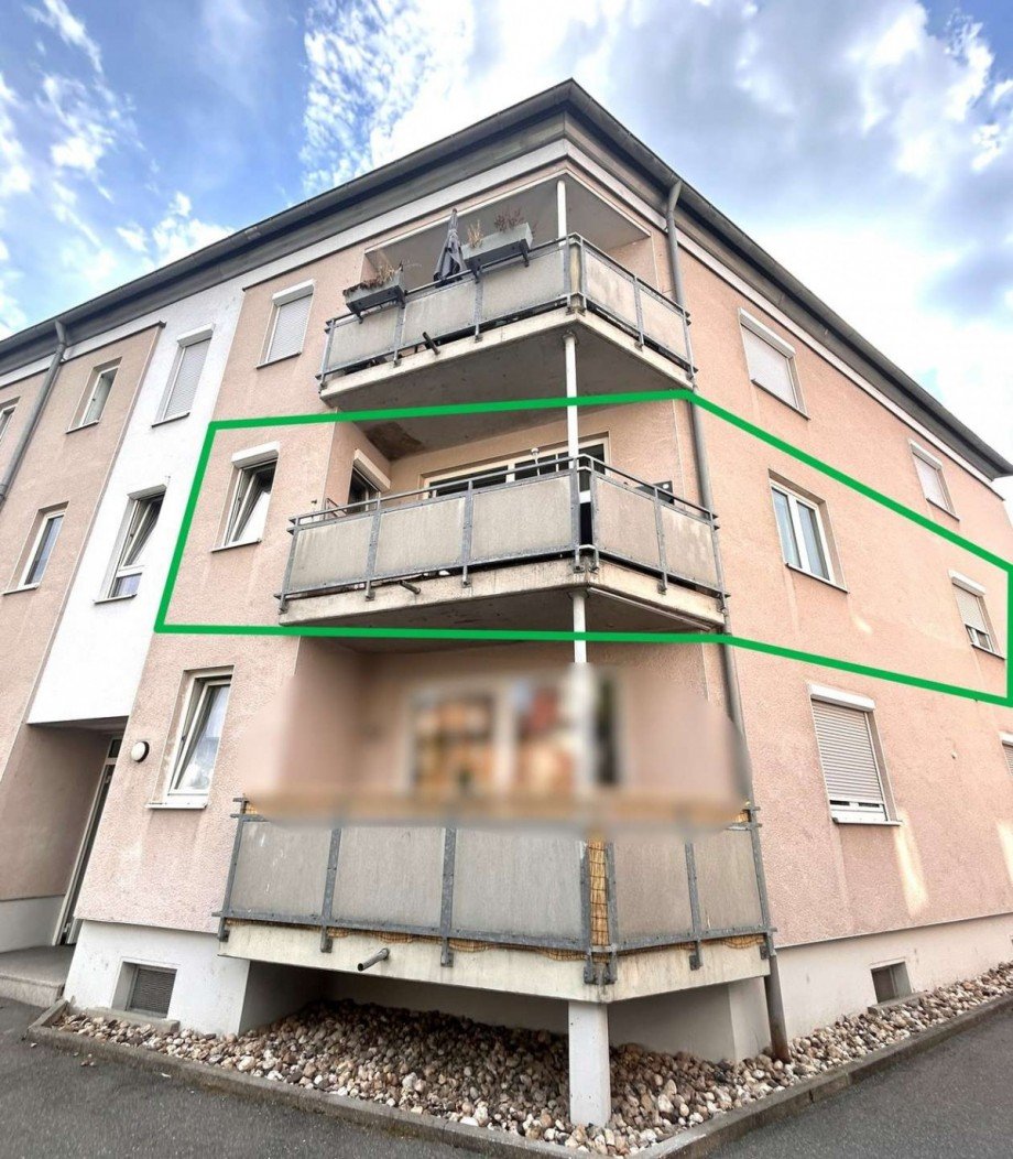 Au�enansicht Etagenwohnung Weiden in der Oberpfalz