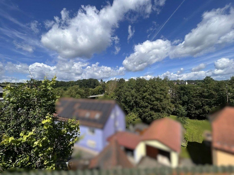 Dachterrasse mit Fernblick Stadthaus Neustadt an der Waldnaab